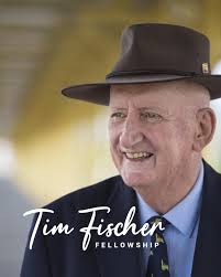 Inaugural $50,000 Tim Fischer Fellowship announced