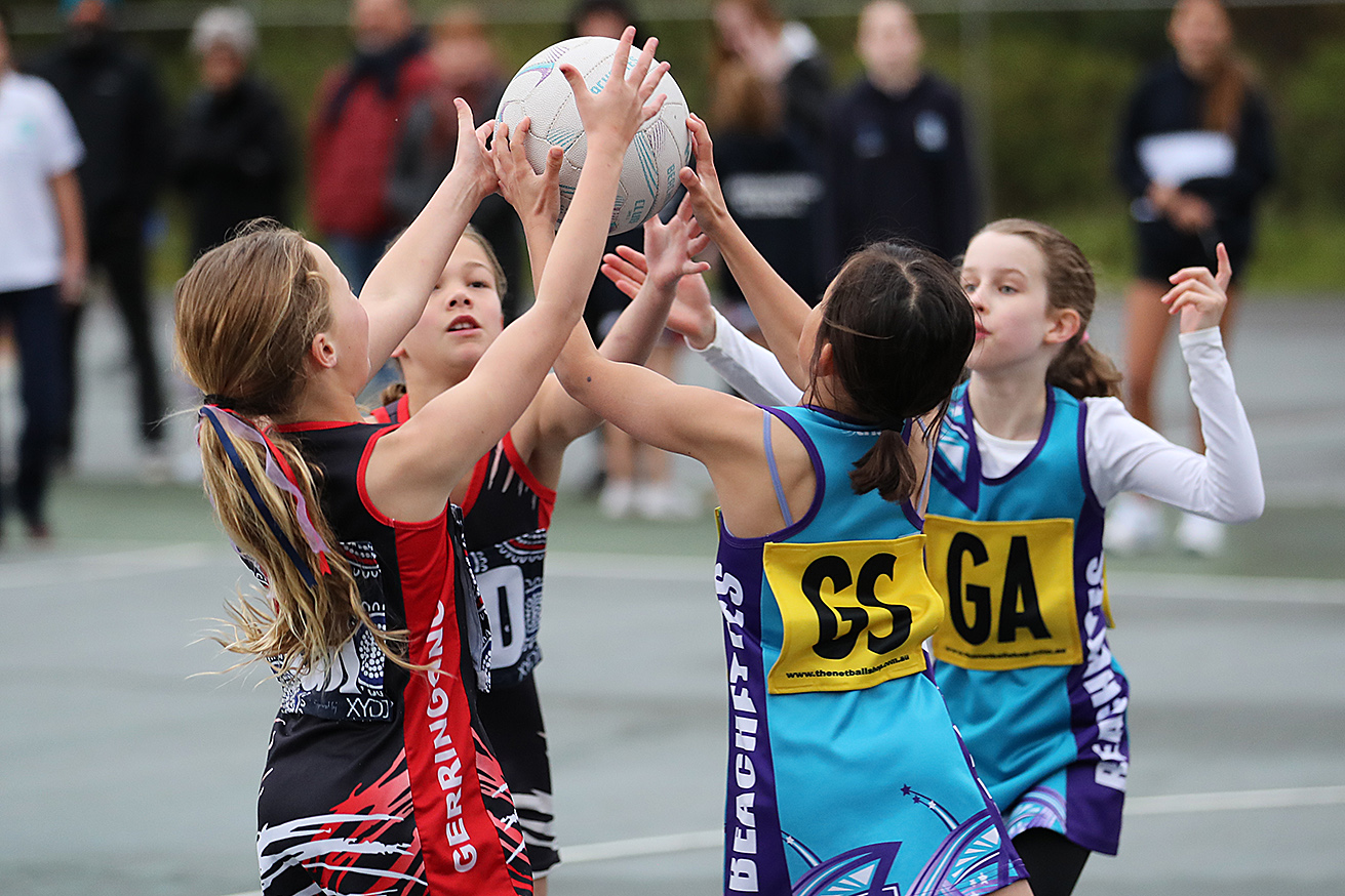 KIAMA JUNIOR NETBALL - UNDER 10 - GERRINGONG VS BEACHETTES - 26TH JULY 2025