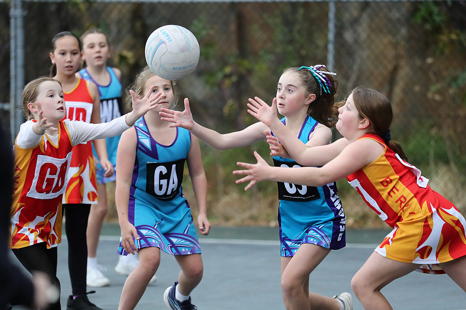 KIAMA JUNIOR NETBALL - JUNIOR C - BEACHETTES VS BERRY - 26TH JULY 2025