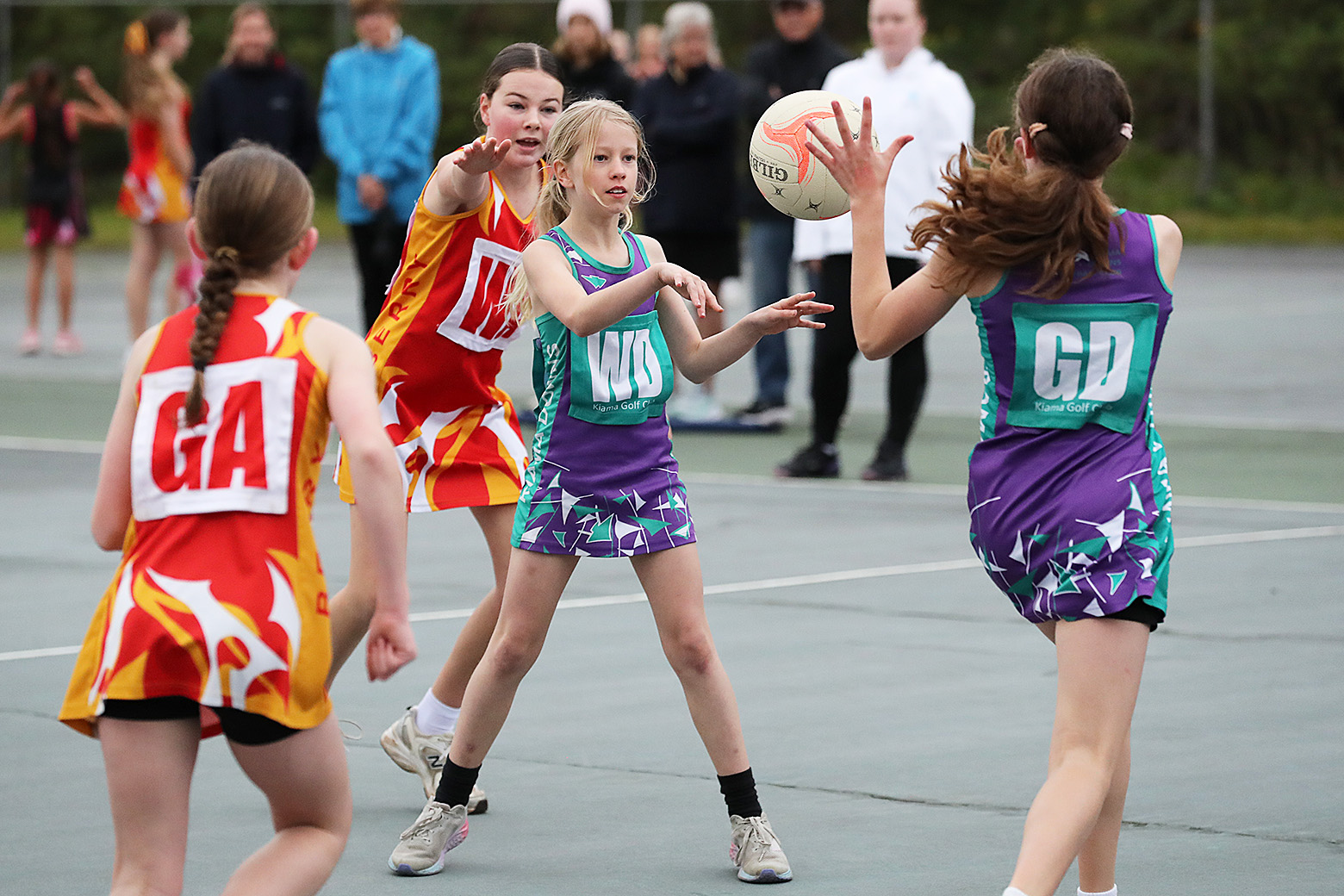 KIAMA JUNIOR NETBALL - JUNIOR B - KIAMA DOWNS VS BERRY - 26TH JULY 2025
