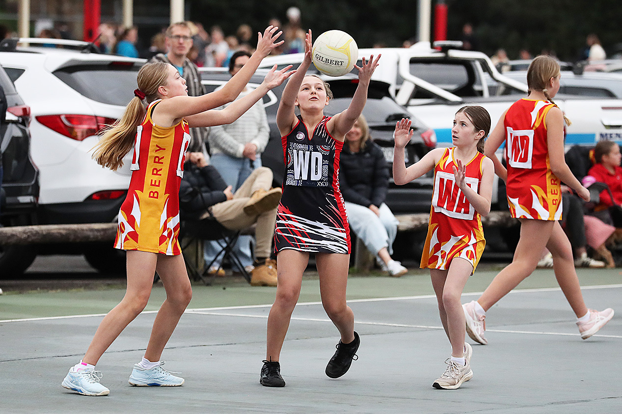 KIAMA JUNIOR NETBALL - INTERMEDIATE A - GERRINGONG VS BERRY - 26TH JULY 2025