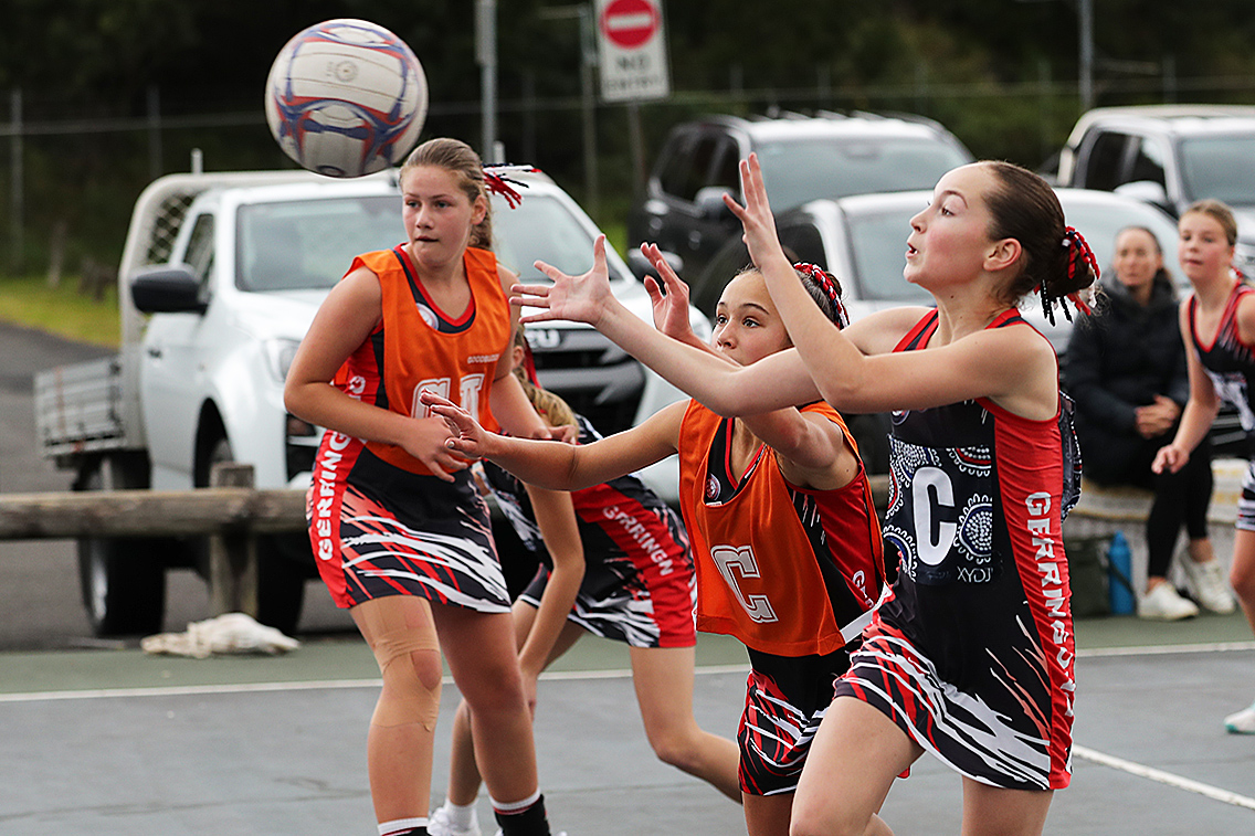 KIAMA JUNIOR NETBALL - INTERMEDIATE A - GERRINGONG 6 VS GERRINGONG 7 - 26TH JULY 2025