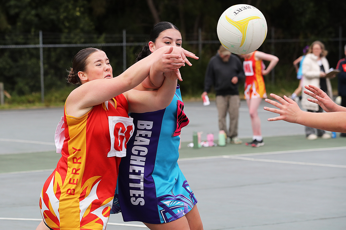 KIAMA JUNIOR NETBALL - CADETS - BERRY 1 VS BEACHETTES - 26TH JULY 2025