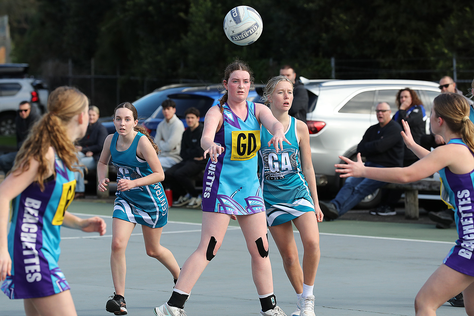 KIAMA JUNIOR NETBALL - CADETS - CENTRAL VS BEACHETTES - 26TH JULY 2025