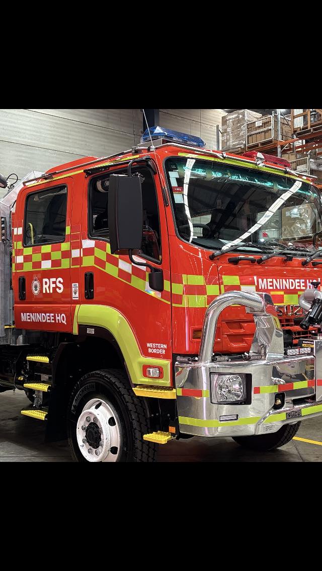 Menindee RFS welcomes new category 1 tanker as part of state-wide fleet upgrade
