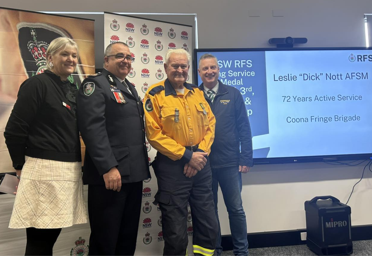 "Not for the glory": Dick Nott's 72 years of service