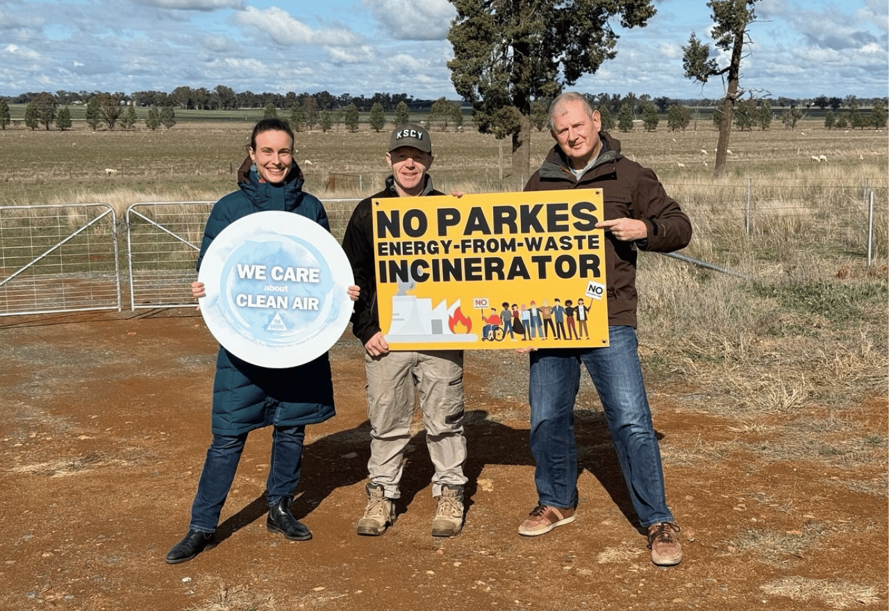 Community urged to push back against waste incinerators