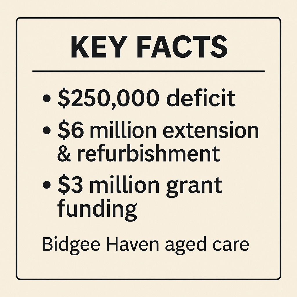 Balranald Shire Council: Bidgee Haven not in crisis