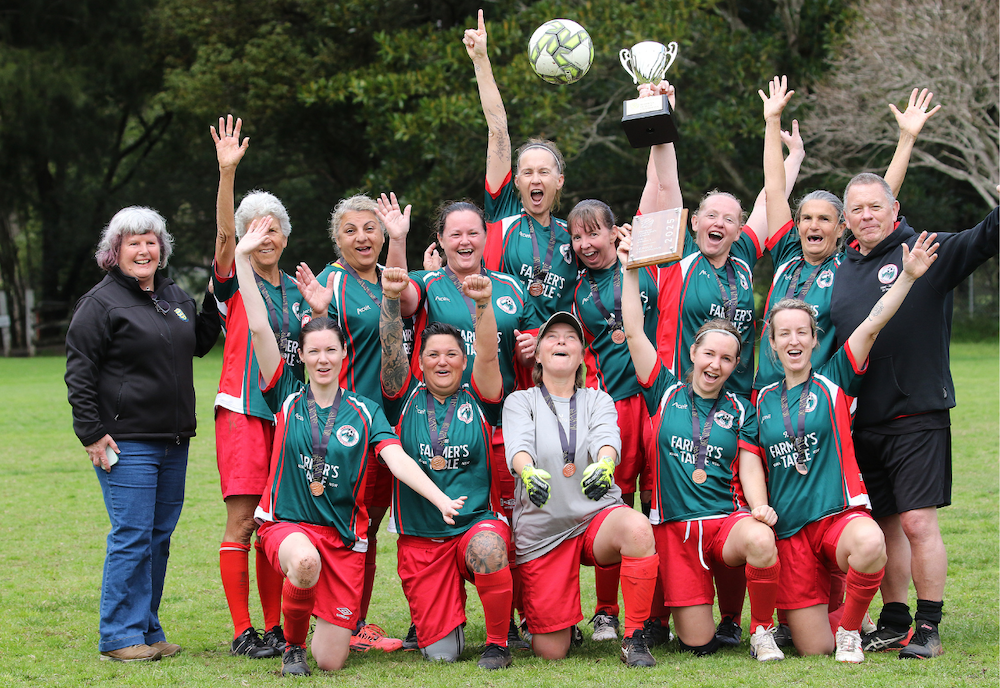 Jamberoo Ravens over 40s flying high 