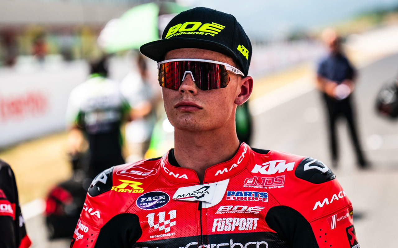 Kiwi motorcyclist Cormac Buchanan sets big goal