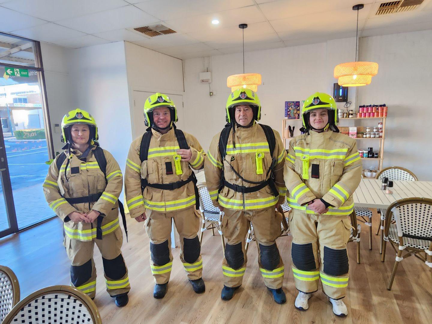 Narromine firefighters go the distance for kids with burns