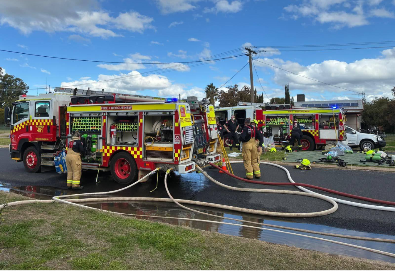 Fires at Burren Junction and Warren being investigated