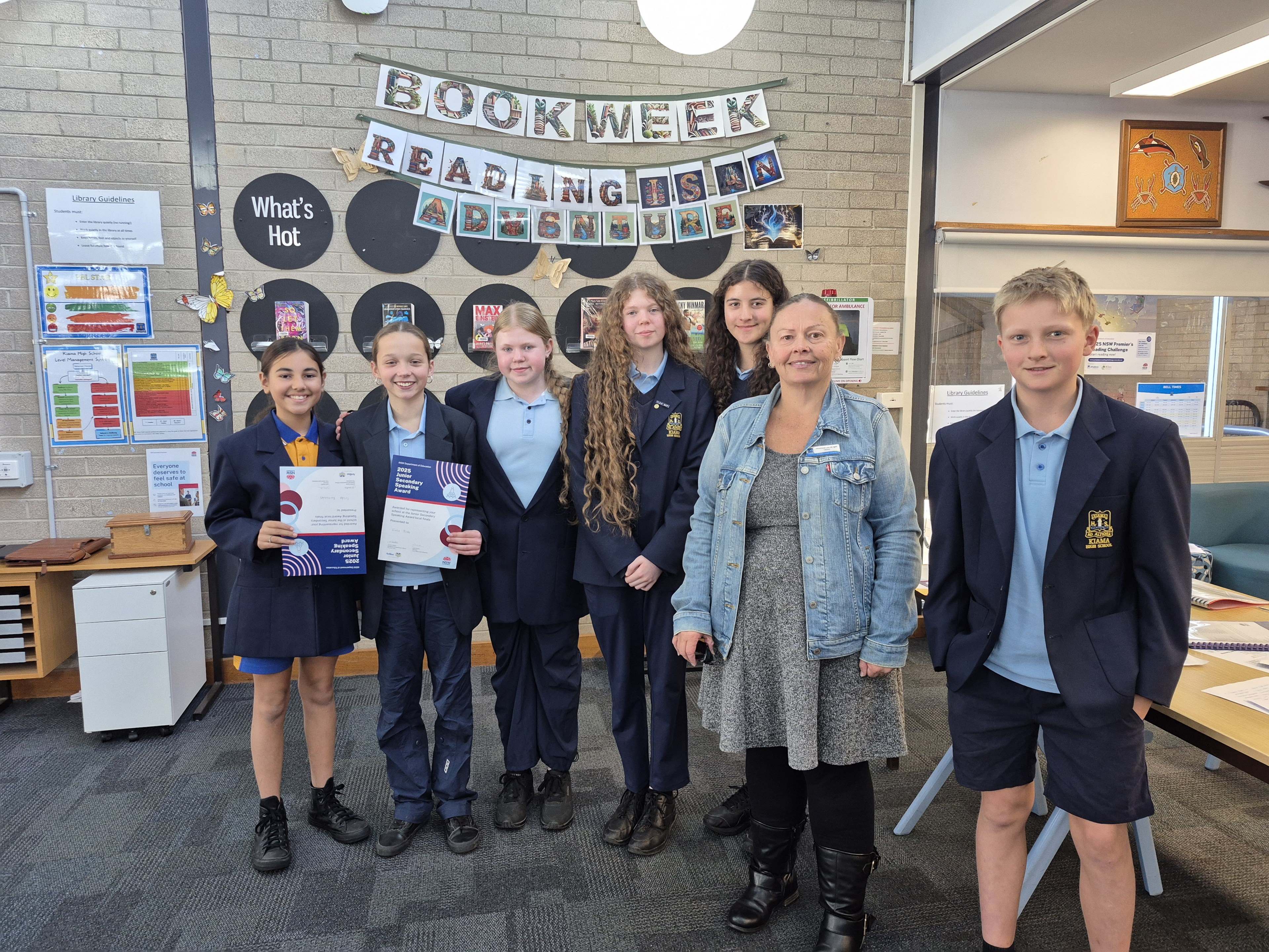 Kiama High Out and About: Science, debates, trees and tennis                                                                  