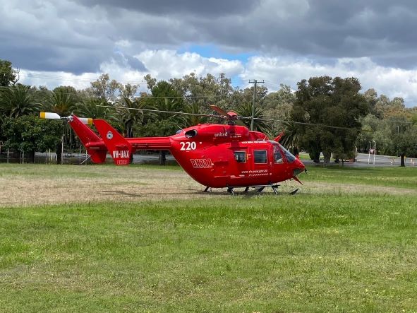 Man airlifted from Weilmoringle after motorbike accident