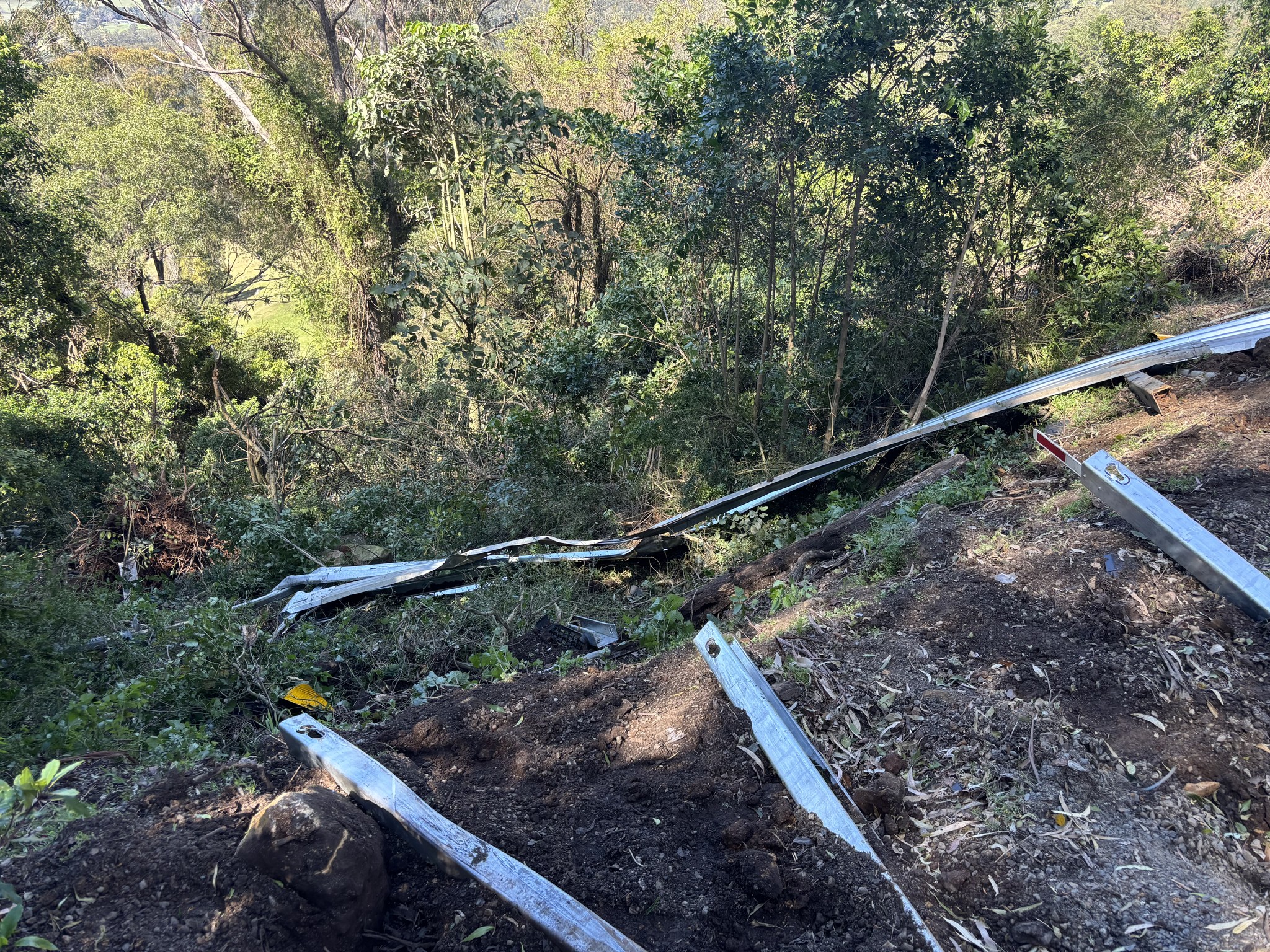 Truck driver lucky to be alive after Barrengarry crash