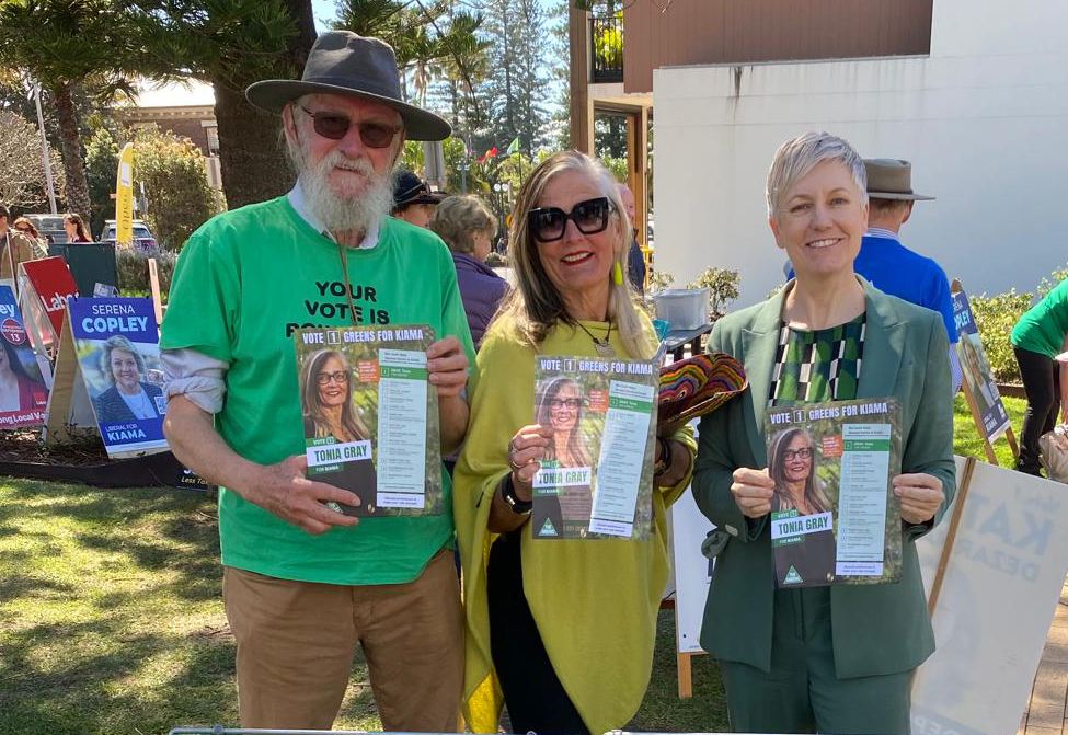 Gray puts Kiama on red alert for Greens over major parties