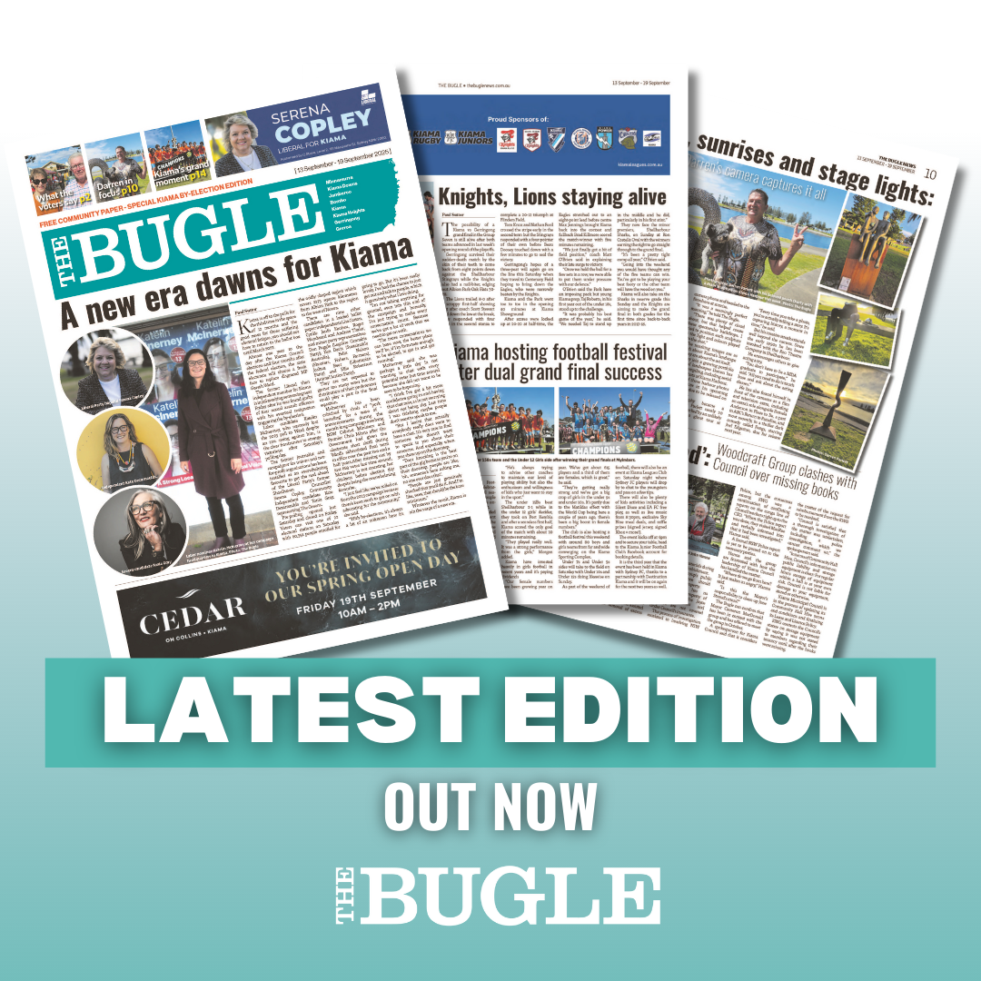 Plenty of local news and views in The Bugle 13 September edition