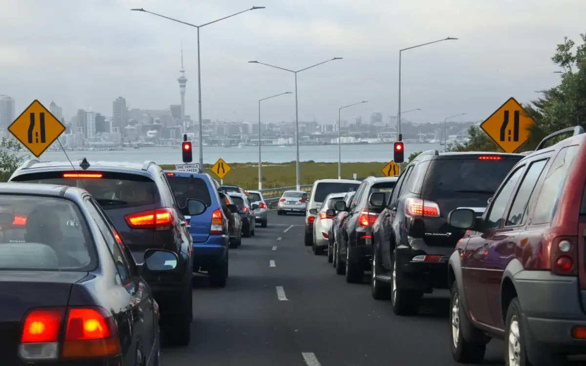 Protest Moves from Bridge to City