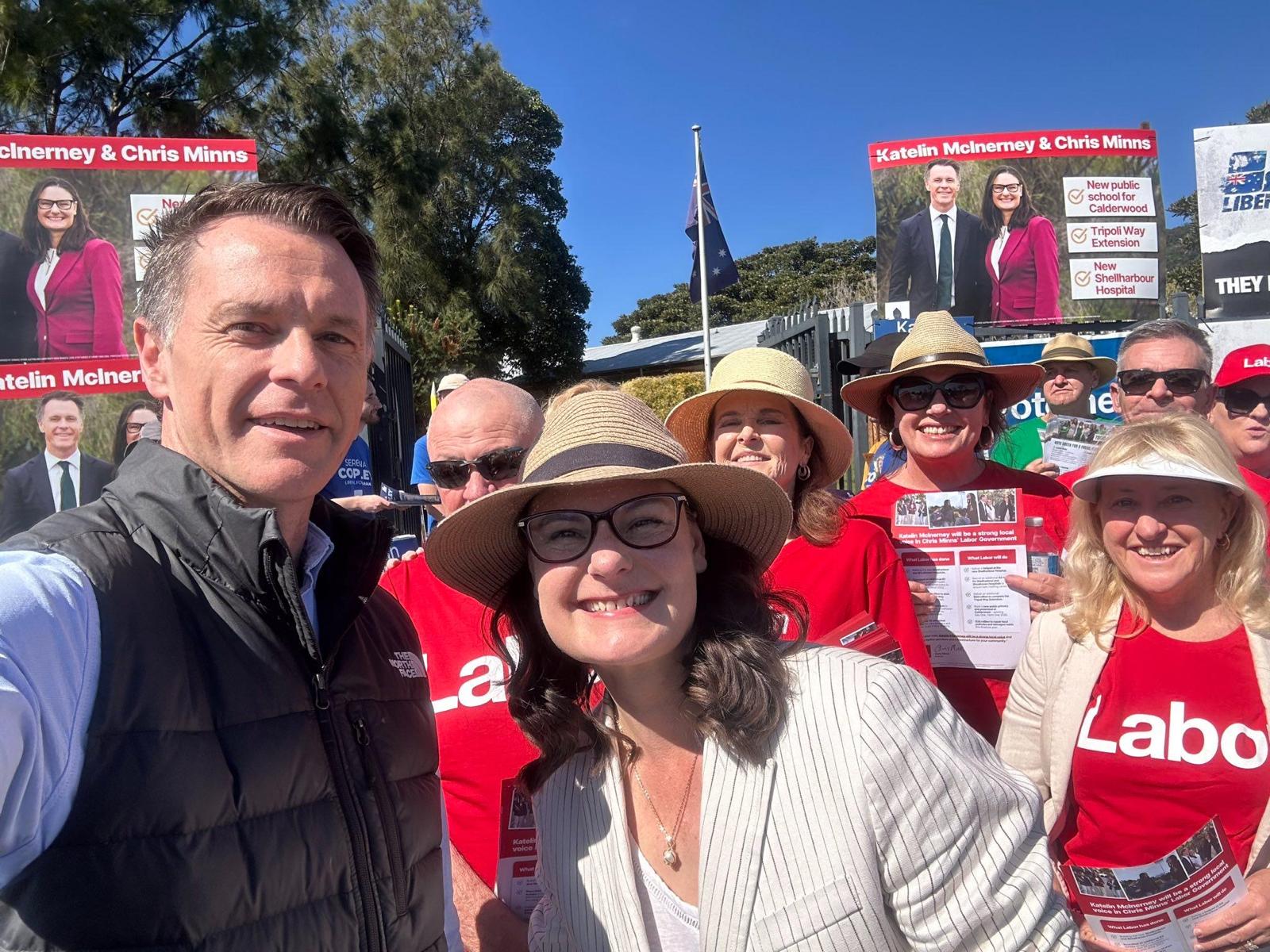 Sun shines on Kiama by-election with candidates making final pitches to voters