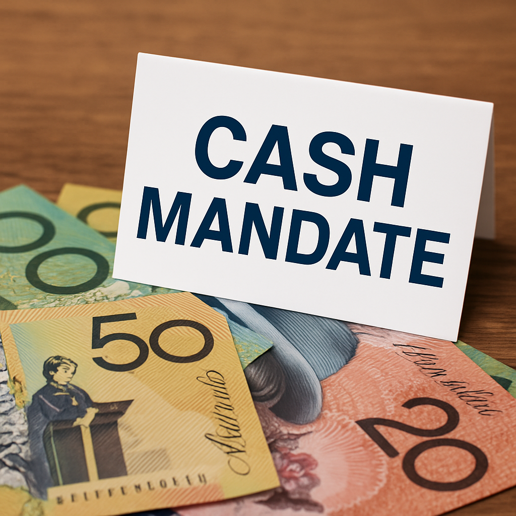 Details on cash mandate to be finalised soon