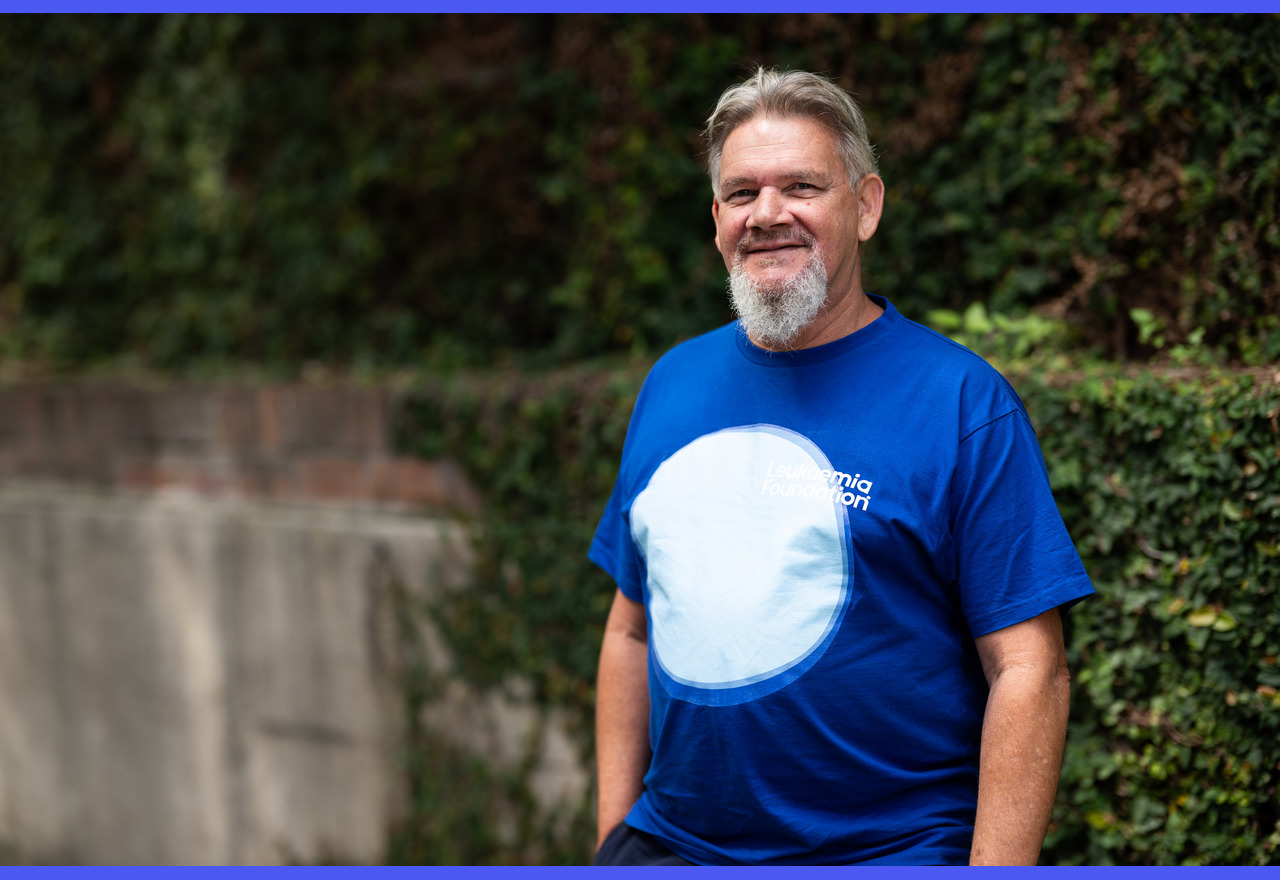 Father supports leukaemia battlers after losing his twins