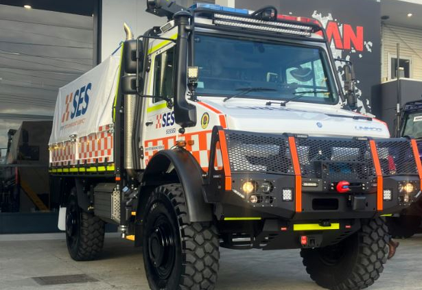 New locally assembled light flood rescue vehicle for Kiama