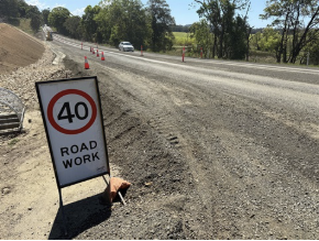 No outbound traffic on Mullumbimby Road from 13 October