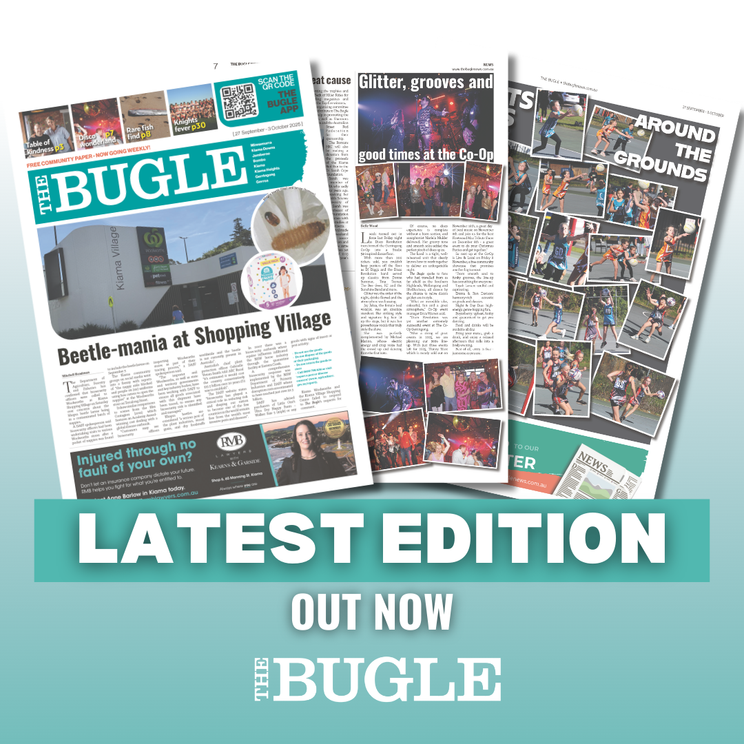 Plenty of local news and views in The Bugle 27 September edition
