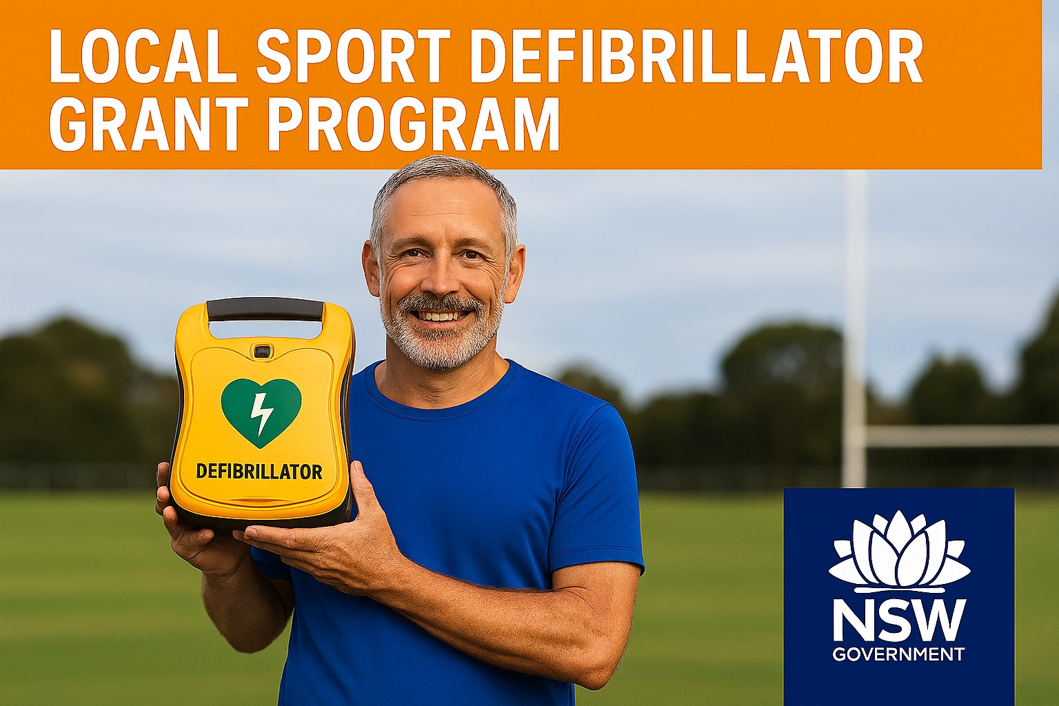 Life-saving equipment grants available for local sports clubs