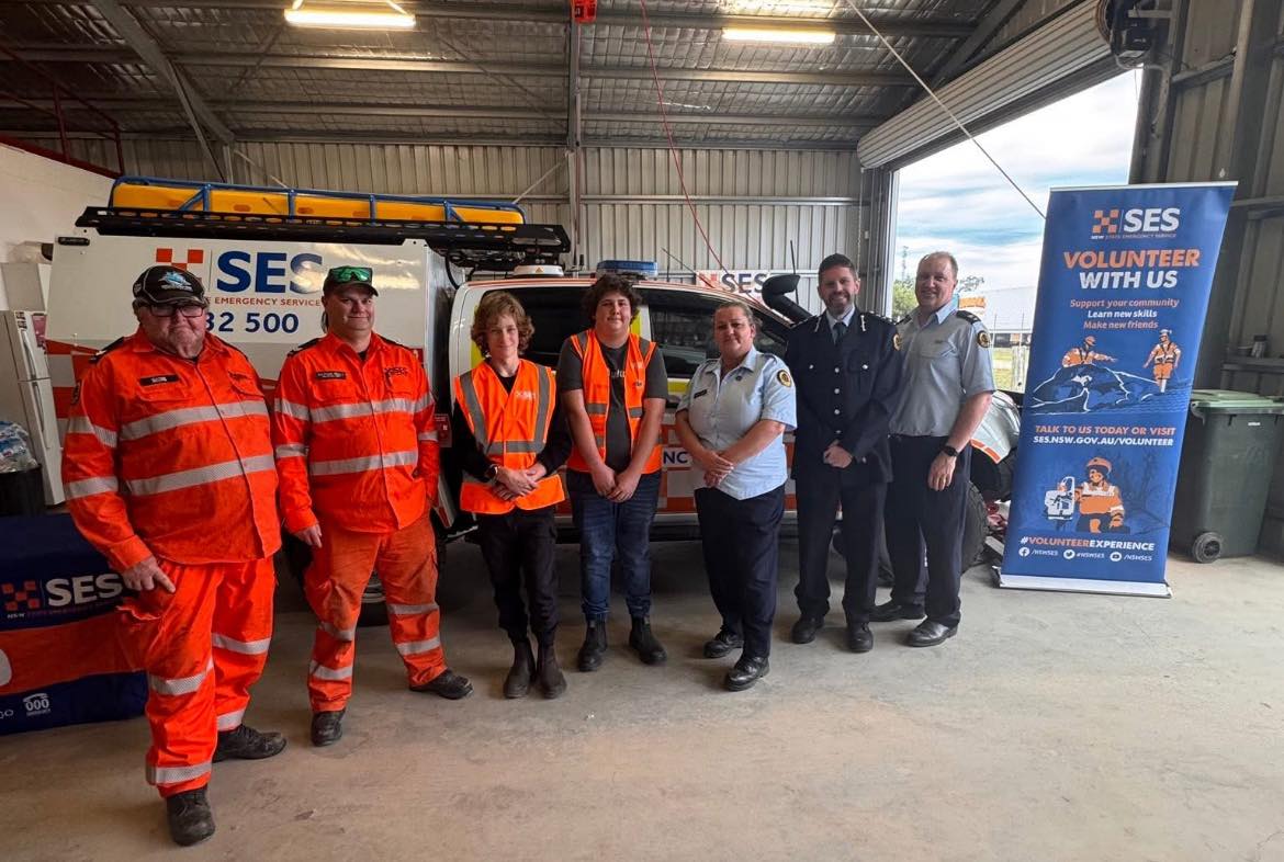 Hillston SES welcomes intern graduates