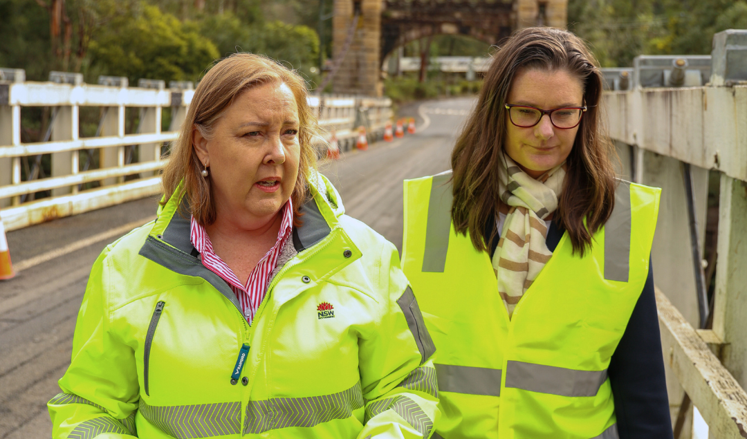 Temporary bridge in Kangaroo Valley the preferred option