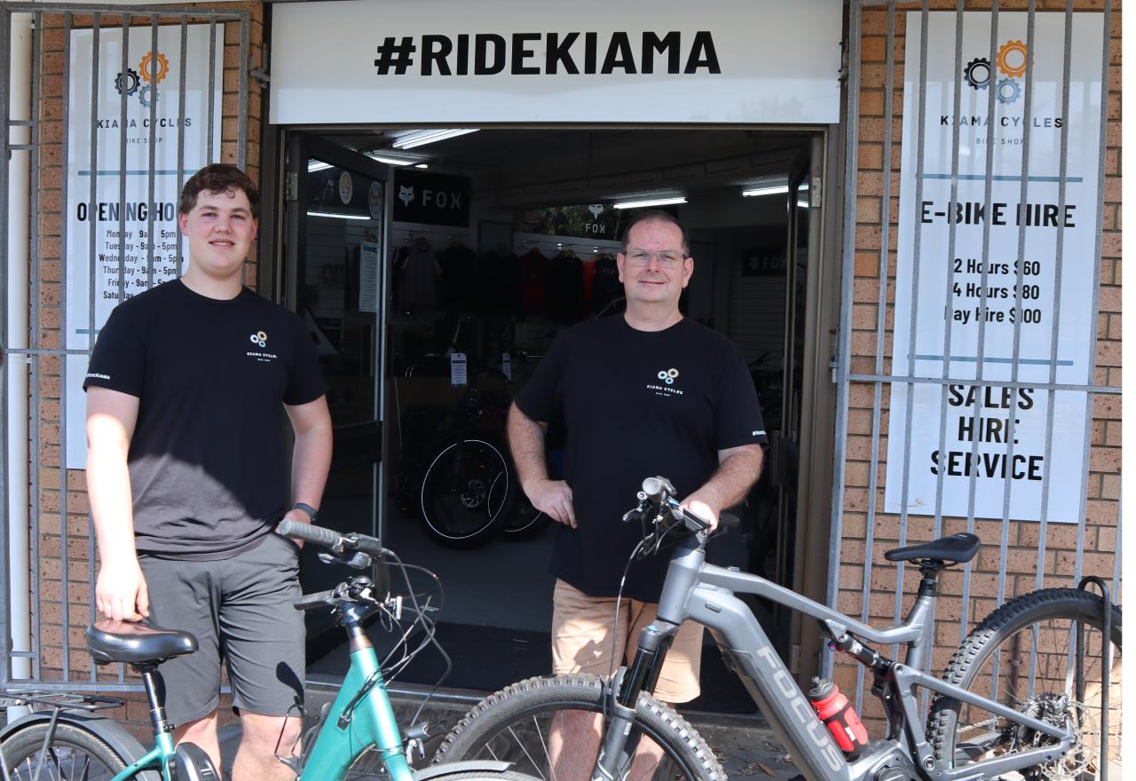 Kiama Cycles launches 'Ride Kiama' e-bike tours