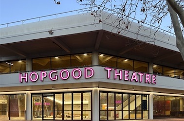 Curtain up at the Hopgood Theatre
