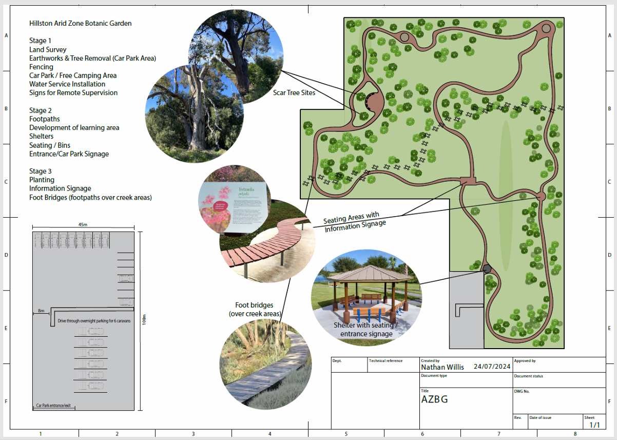 Hillston's arid garden set to commence