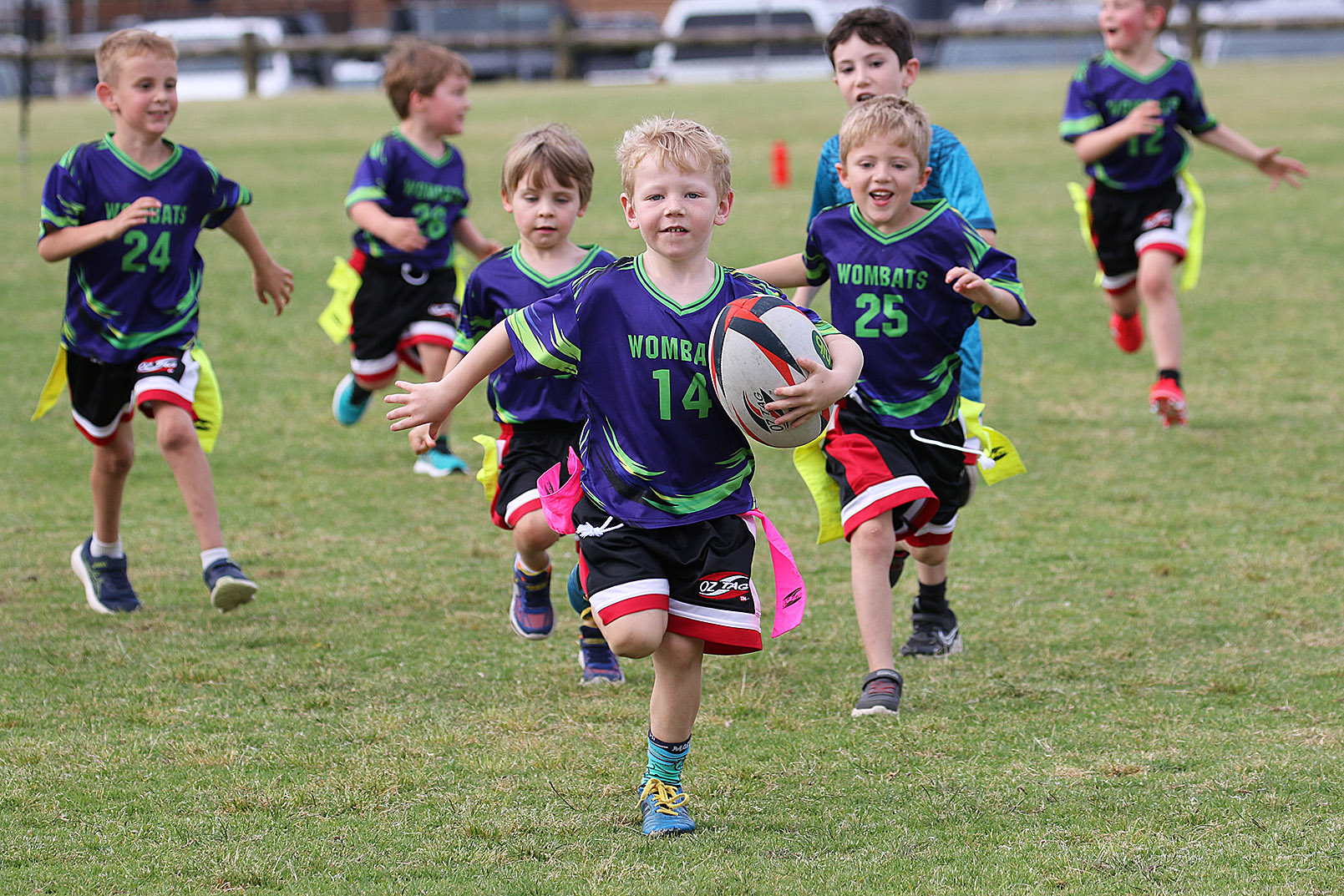 KIAMA JUNIOR OZTAG - UNDER 6 - THE WOMBATS VS THE WOMBATS - 8TH OCTOBER 2025