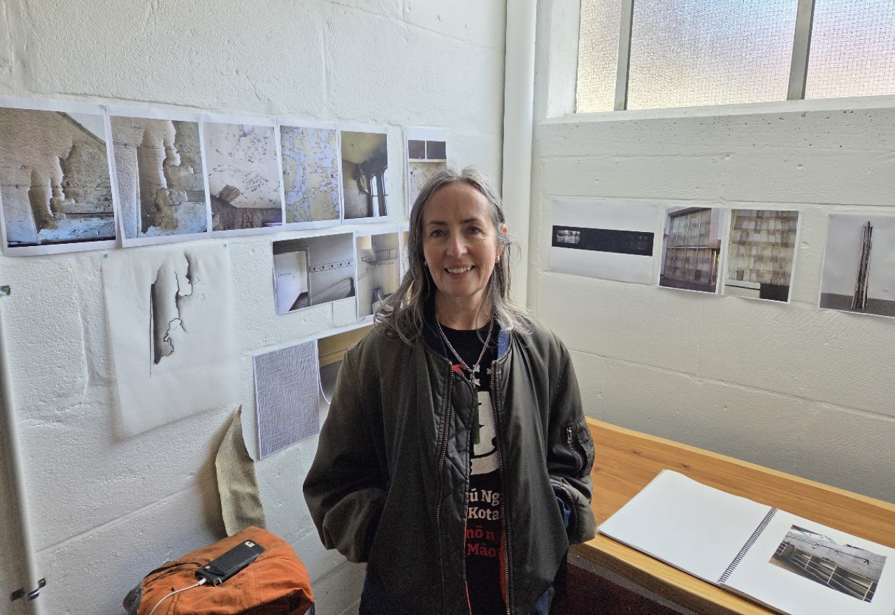 Family threads and found forms: Paula Collier's artist residency 