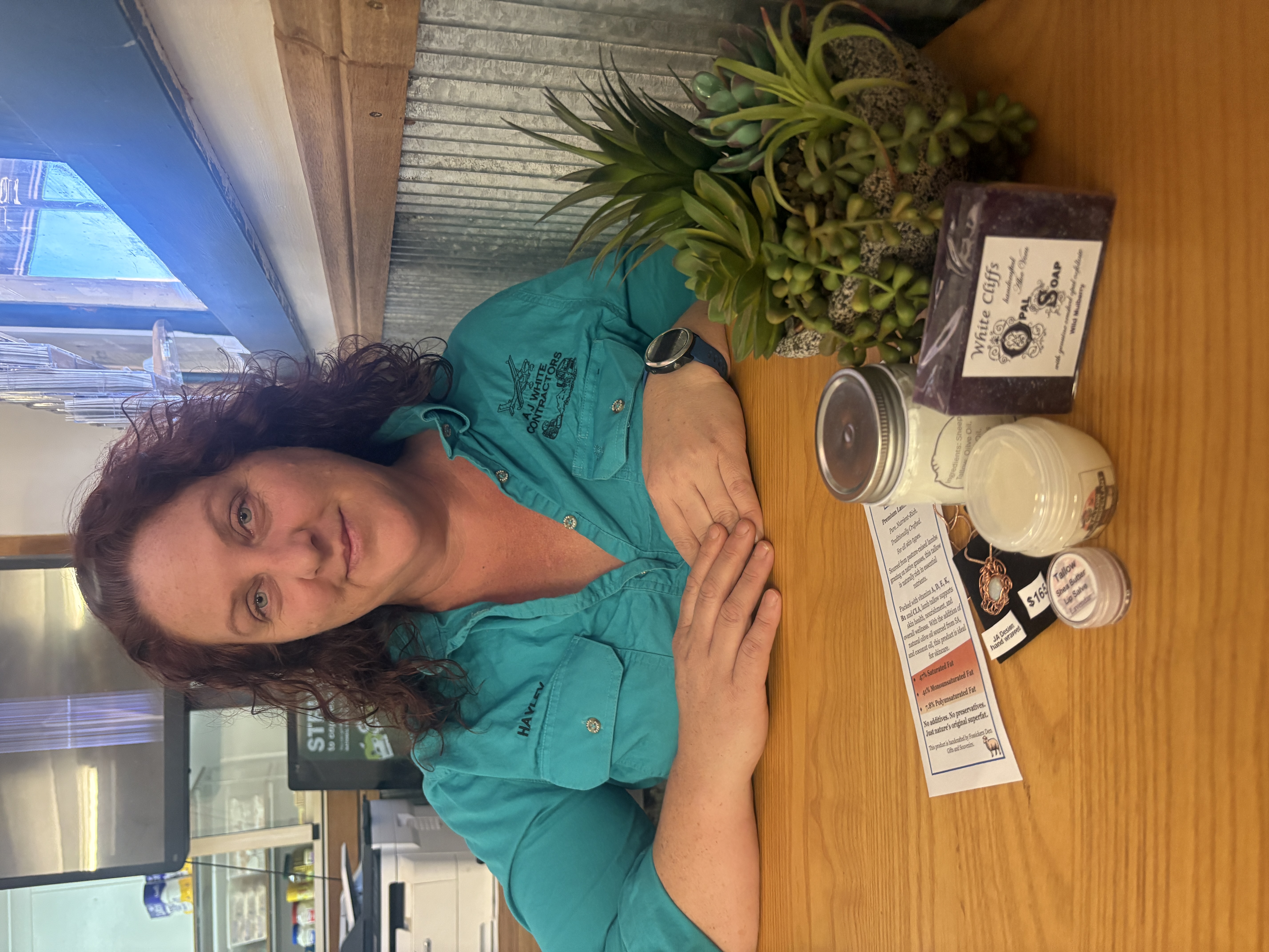 The alchemist of White Cliffs: Hayley Atkins turns dust into gold