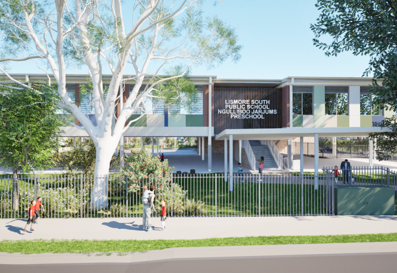 Lismore South Public School rebuild underway  