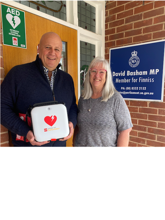 Local MP provides a heart starter