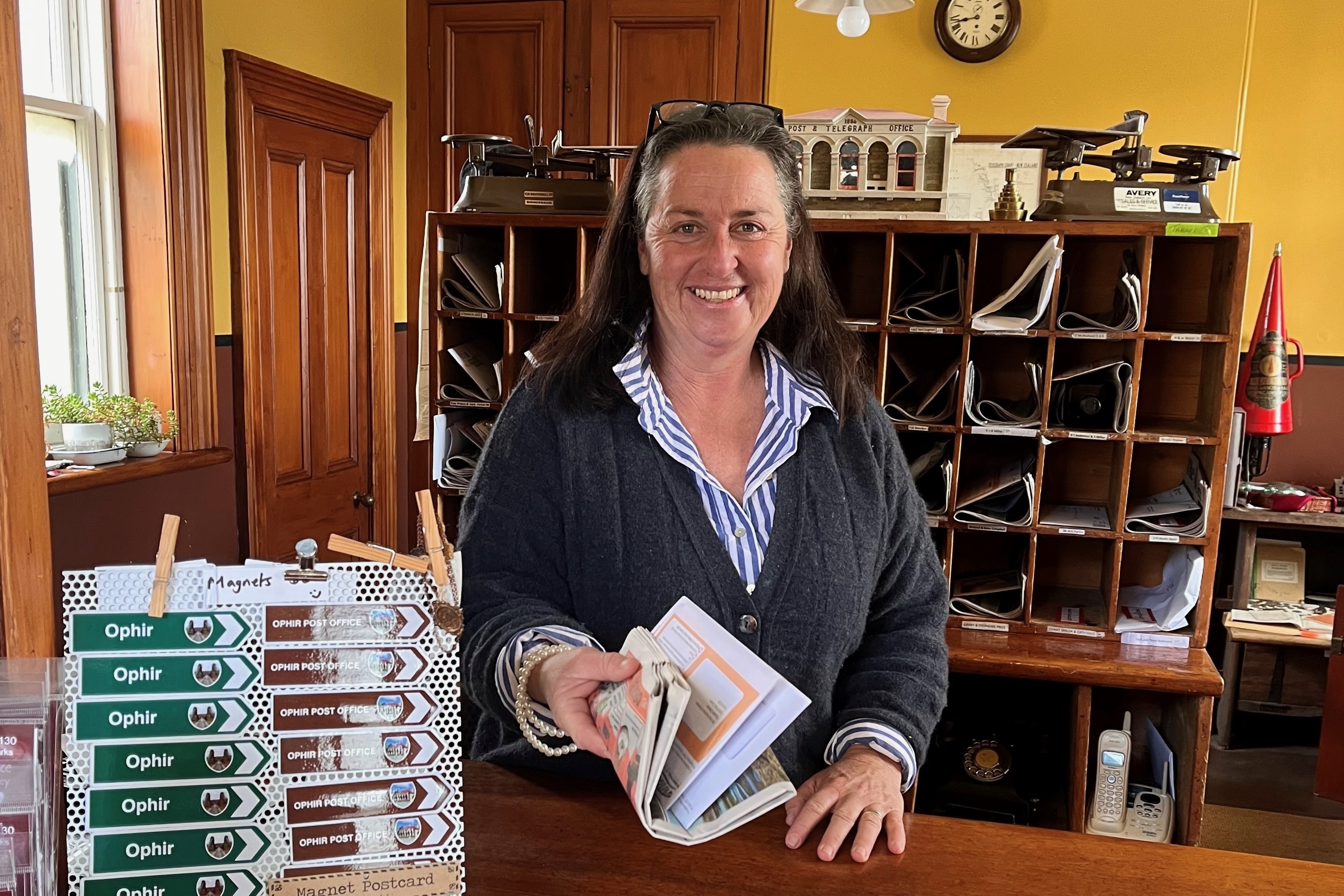 New face behind counter at historic Ophir Post Office