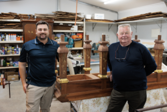 Lismore's Hannah Cabinet returns for next stage of restoration