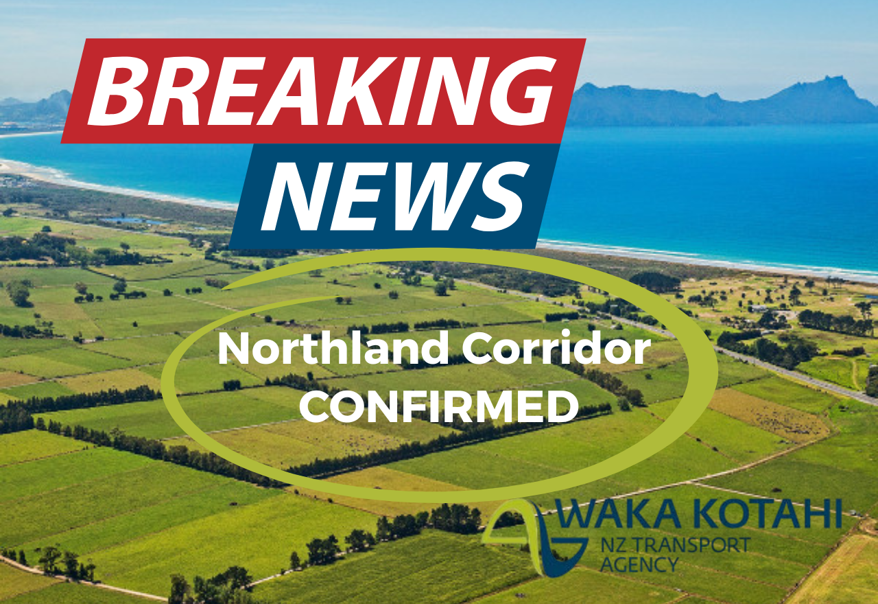Breaking news: Government finally confirms $187 million to advance and finalise the Northland Corridor route Oct'25