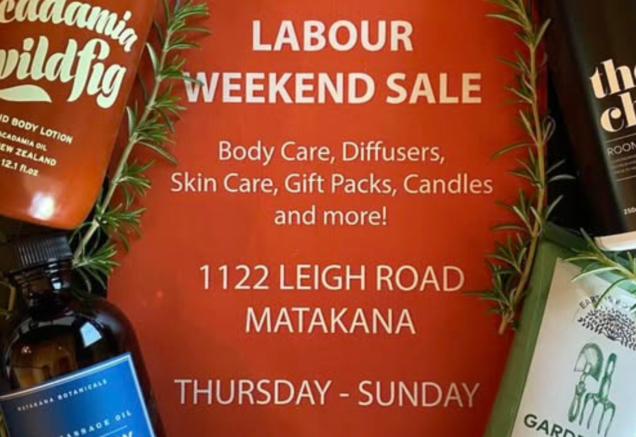 Matakana Botanicals Announces Labour Weekend Sale