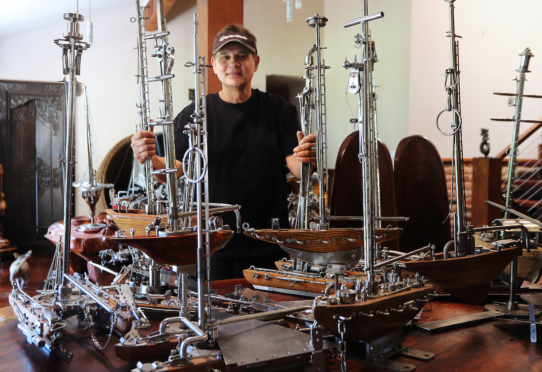 Someone's trash is someone else's treasure: The art of Mike Tikkeros