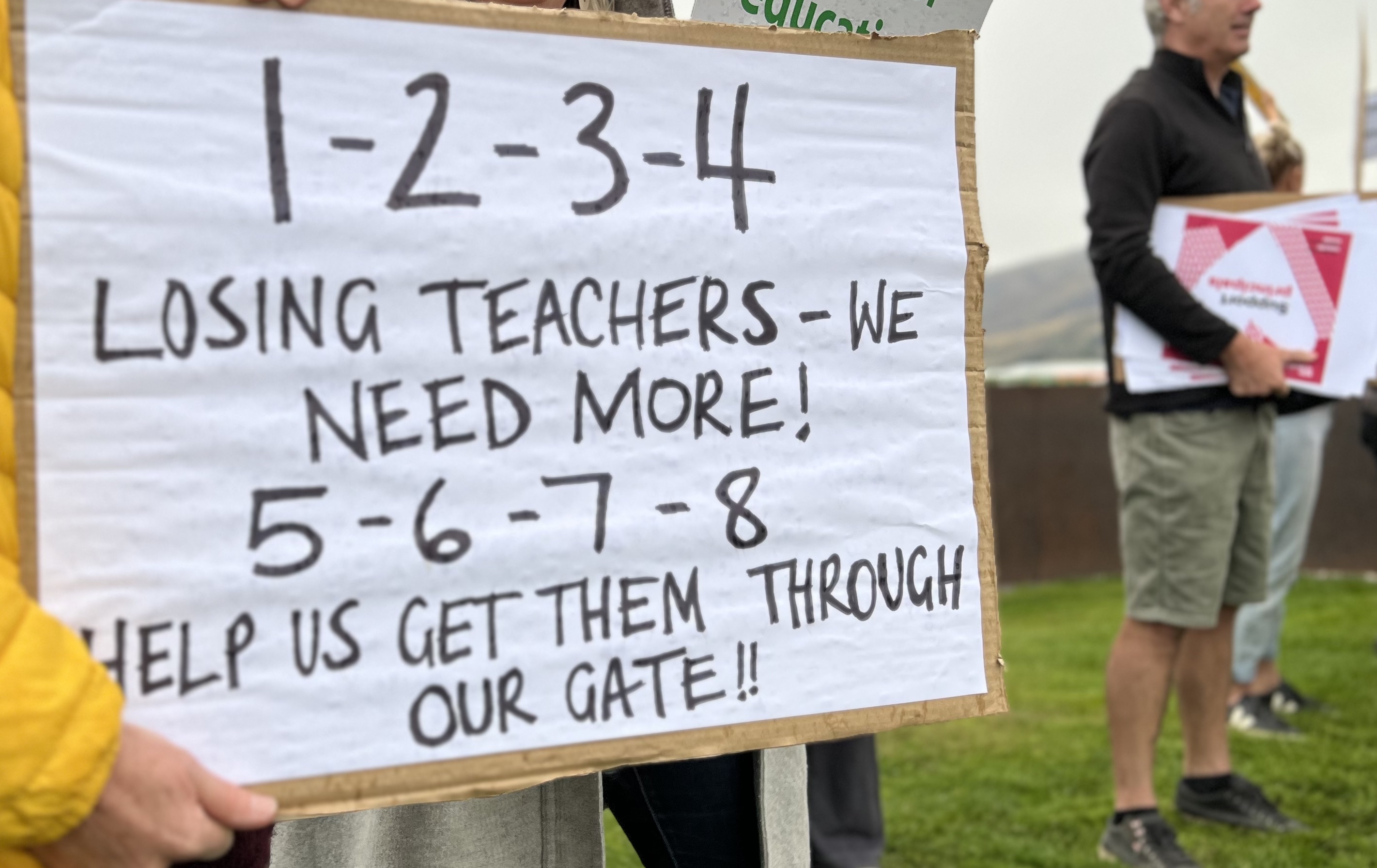 Teachers join national strike for better learning support