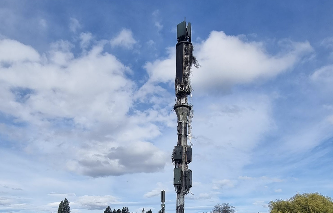 Man charged following cellphone tower arsons