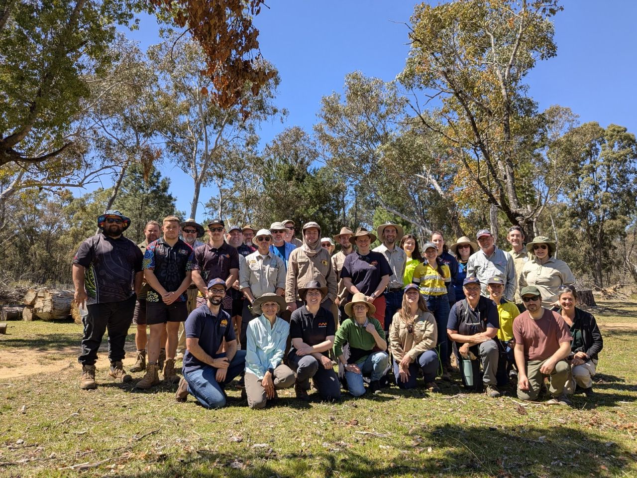 Scientific collaboration in the Pilliga
