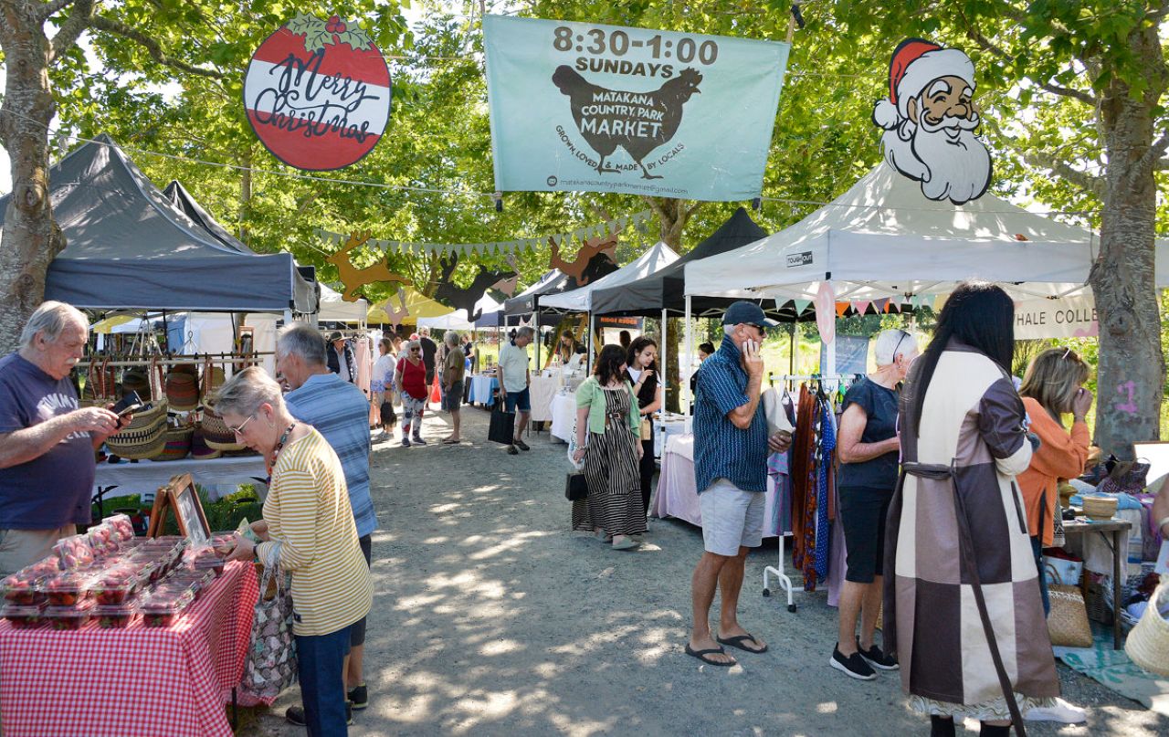 🌿 Matakana Country Park Market Opens This Morning – First of the Season!
