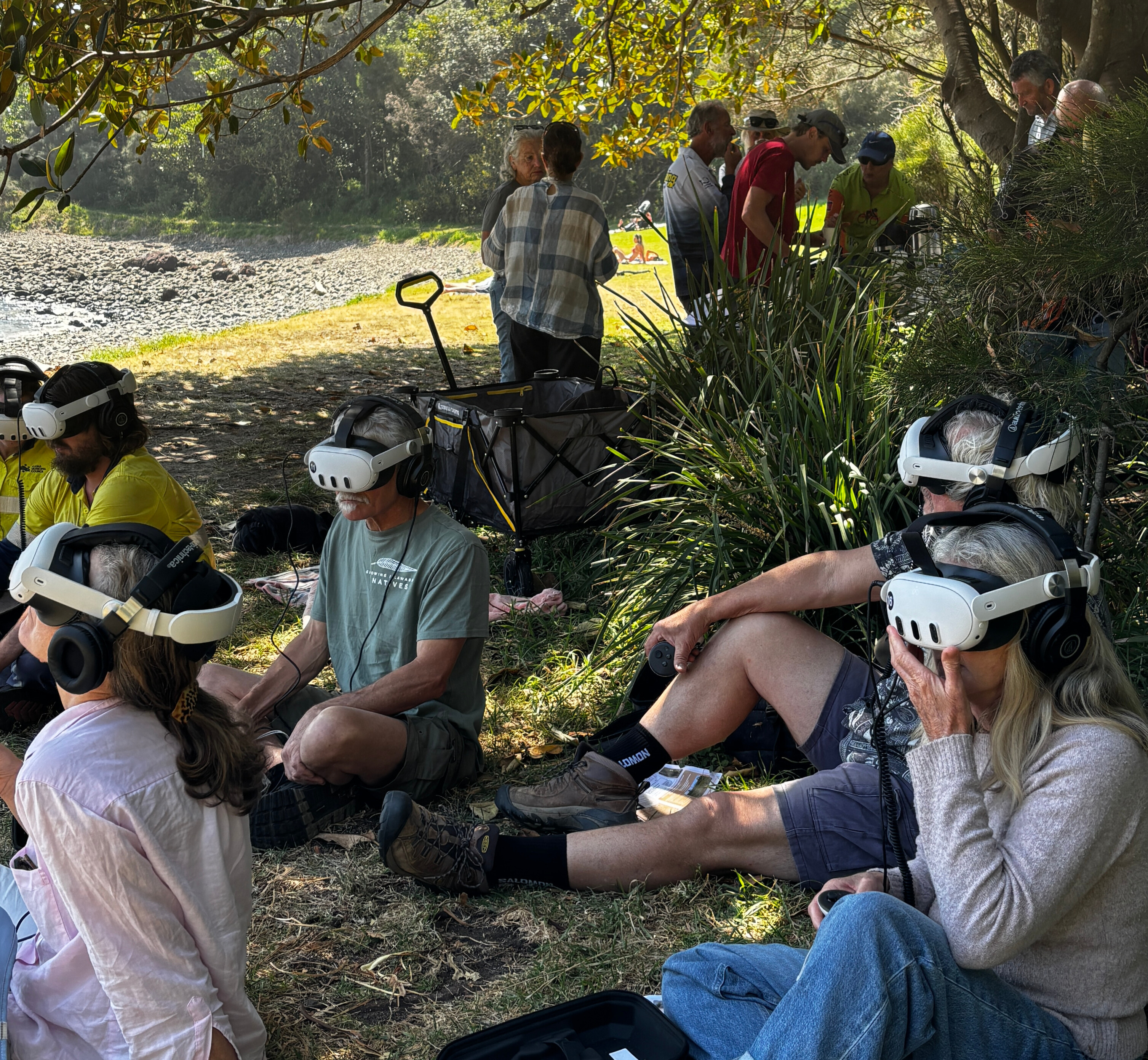 Caring for Country adopts a virtual reality at Bombo Headland