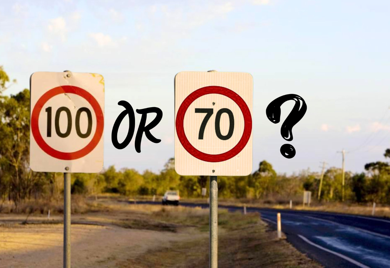 Should we be forced to slow down on country roads?